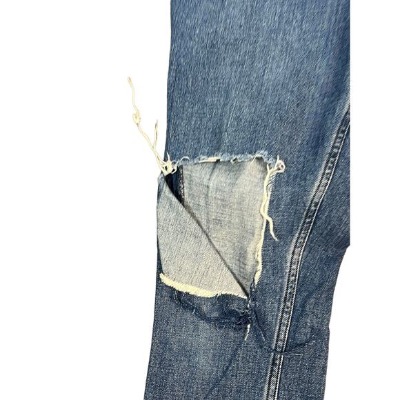 Abercrombie & Fitch AF Jeans The SKinny High Rise Curve Love Distressed Grunge 6 - Picture 2 of 6